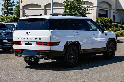 White 2026 Hyundai SANTA FE Calligraphy
