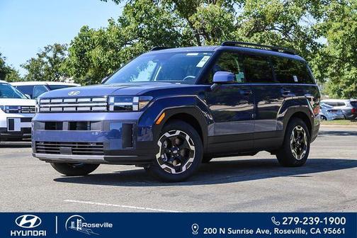 Atlantic Blue 2026 Hyundai SANTA FE SEL