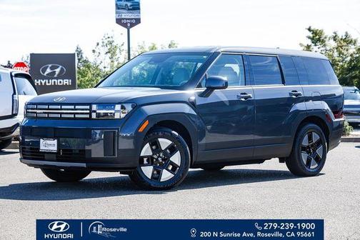 Gray 2026 Hyundai SANTA FE HEV SE