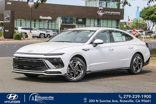 White 2026 Hyundai SONATA SEL Sport