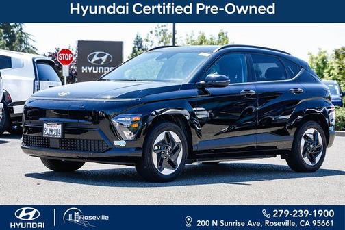 Abyss Black Pearl 2024 Hyundai KONA EV SEL