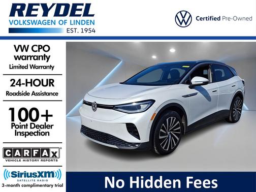 Opal White / Black Roof 2023 Volkswagen ID.4 Pro S Plus