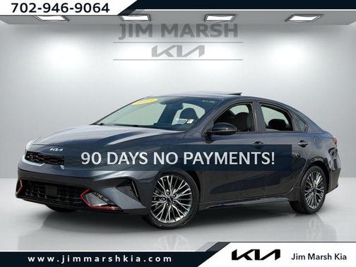 Gravity Gray 2023 Kia Forte GT-Line