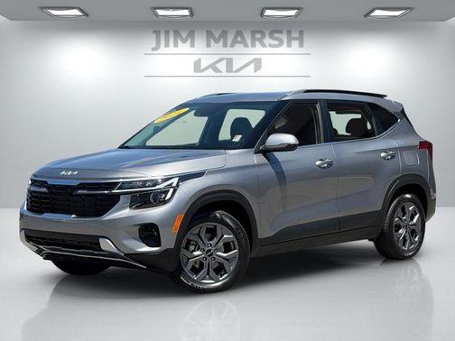 Steel Gray 2024 Kia Seltos S