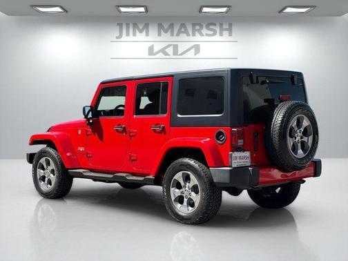 Firecracker Red Clearcoat 2018 Jeep Wrangler JK Unlimited Sahara