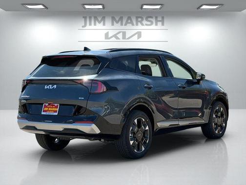 Gravity Gray 2026 Kia Sportage Hybrid SX-Prestige