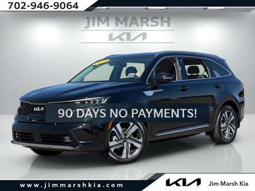 Aurora Black 2023 Kia Sorento Hybrid EX