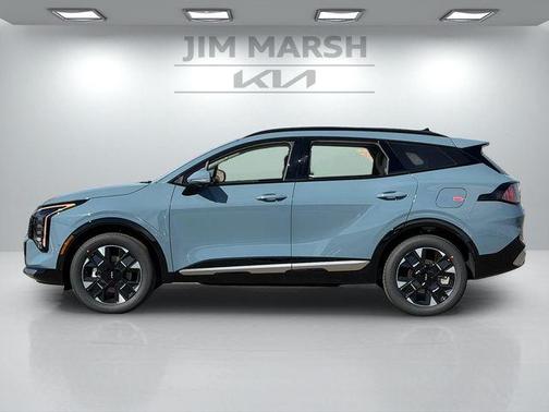 Heritage Blue 2026 Kia Sportage Hybrid SX-Prestige