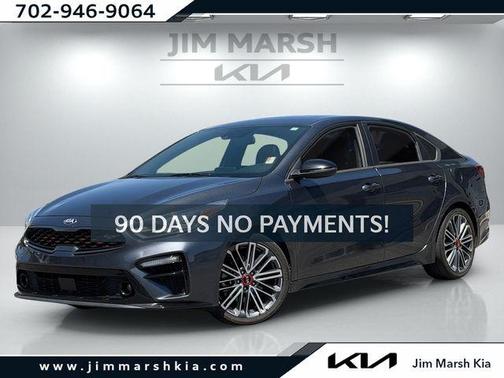 Gray 2021 Kia Forte GT