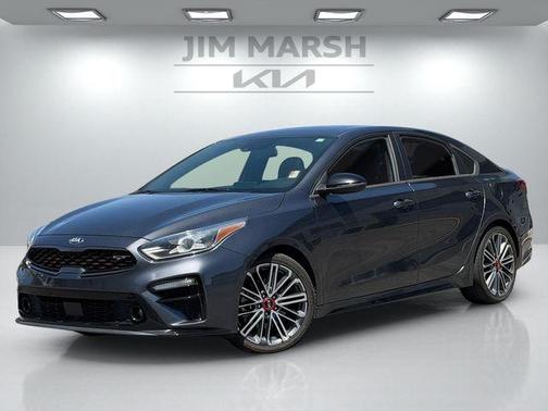 Gray 2021 Kia Forte GT