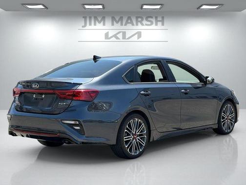 Gray 2021 Kia Forte GT