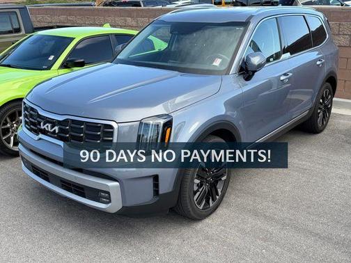 Silver 2023 Kia Telluride SX