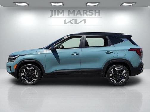 Blue Black 2024 Kia Seltos SX