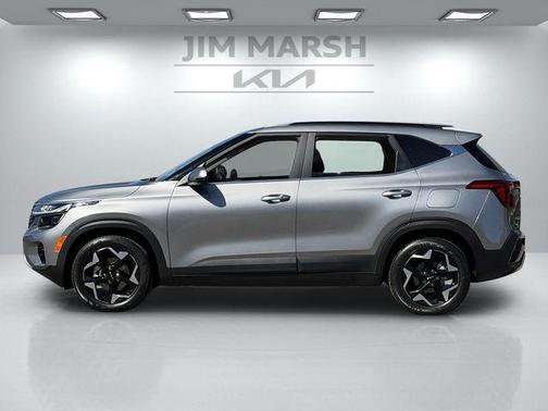 Steel Gray 2024 Kia Seltos EX