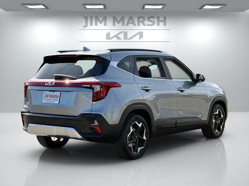 Steel Gray 2024 Kia Seltos EX