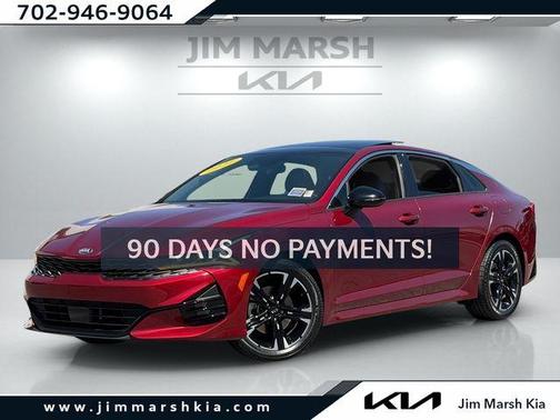 Passion Red 2021 Kia K5 GT-Line