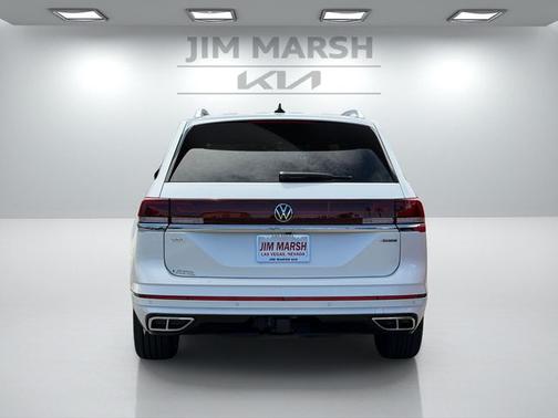 Opal White Pearl 2024 Volkswagen Atlas 2.0T SEL Premium R-Line