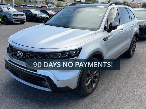 Sparkling Silver 2021 Kia Sorento SX Prestige X-Line