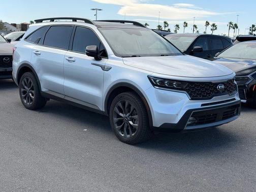 Sparkling Silver 2021 Kia Sorento SX Prestige X-Line