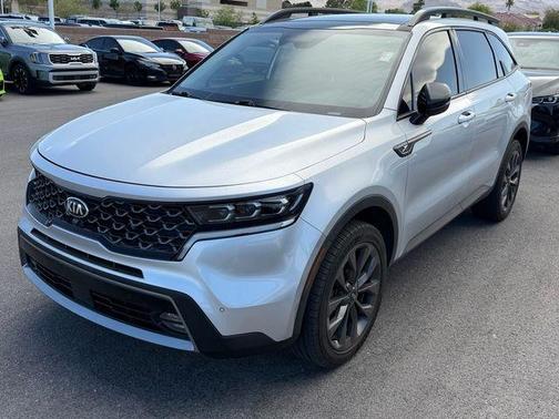 Sparkling Silver 2021 Kia Sorento SX Prestige X-Line