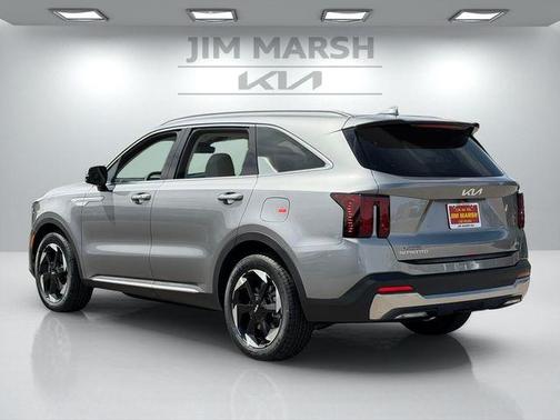 Steel Gray 2026 Kia Sorento Hybrid EX
