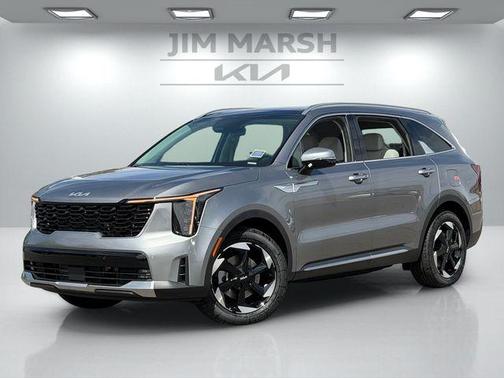 Steel Gray 2026 Kia Sorento Hybrid EX