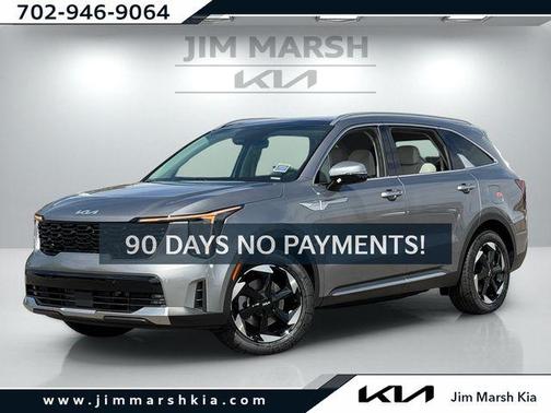 Steel Gray 2026 Kia Sorento Hybrid EX