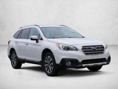Crystal White Pearl 2017 Subaru Outback 2.5i Touring