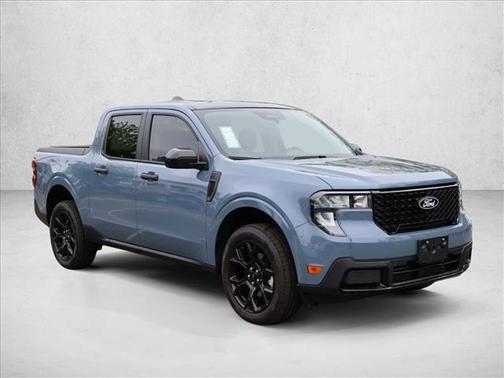 Azure Gray Metallic Tri-Coat 2025 Ford Maverick XLT