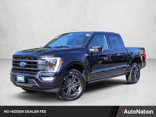 Agate Black Metallic 2021 Ford F-150 Lariat
