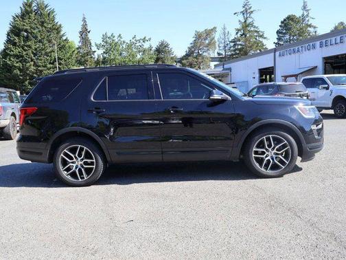 Shadow Black 2018 Ford Explorer Sport