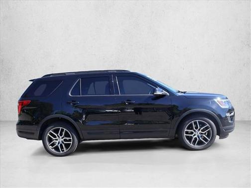 Shadow Black 2018 Ford Explorer Sport