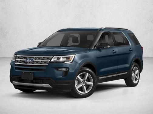 Shadow Black 2018 Ford Explorer Sport
