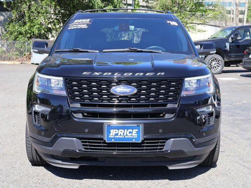 Shadow Black 2018 Ford Explorer Sport