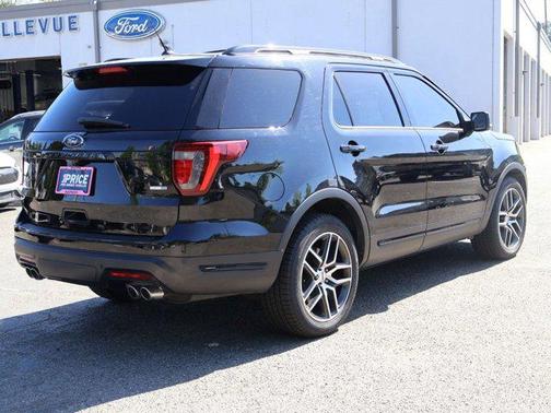 Shadow Black 2018 Ford Explorer Sport