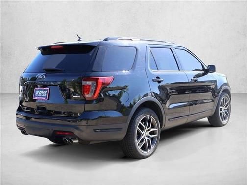 Shadow Black 2018 Ford Explorer Sport