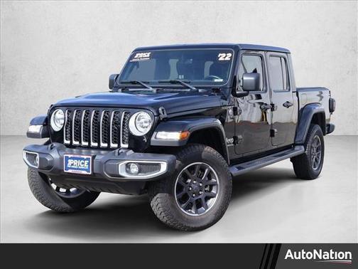 Black Clearcoat 2022 Jeep Gladiator Overland