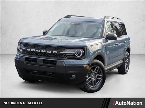 Azure Gray Metallic Tri-Coat 2026 Ford Bronco Sport Big Bend