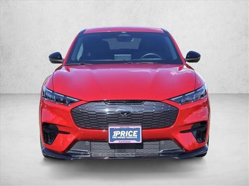 Rapid Red Metallic Tinted Clearcoat 2024 Ford Mustang Mach-E GT