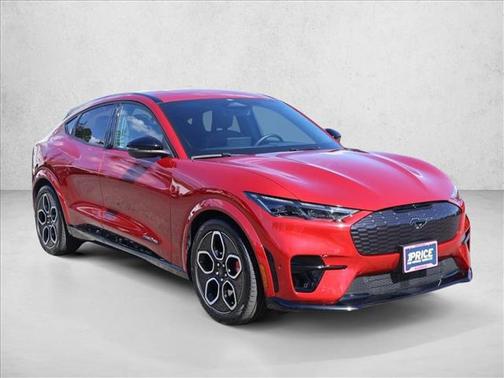 Rapid Red Metallic Tinted Clearcoat 2024 Ford Mustang Mach-E GT