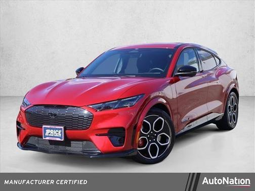 Rapid Red Metallic Tinted Clearcoat 2024 Ford Mustang Mach-E GT