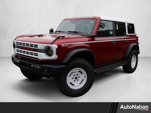 Ruby Red Metallic Tinted Clearcoat 2026 Ford Bronco Heritage Edition