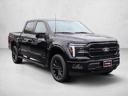 Agate Black Metallic 2025 Ford F-150 Lariat