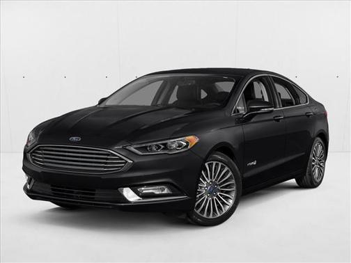 Shadow Black 2018 Ford Fusion Hybrid Titanium