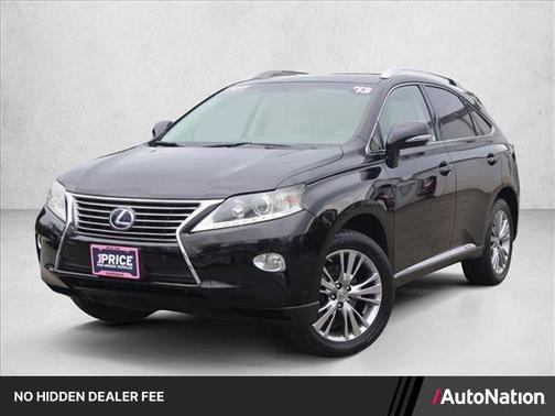Obsidian 2013 Lexus RX 450h Base