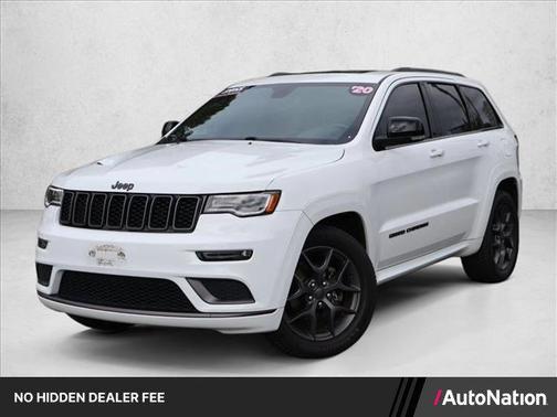 Bright White Clearcoat 2020 Jeep Grand Cherokee Limited X