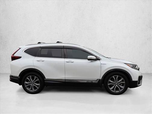 White 2020 Honda CR-V Hybrid Touring
