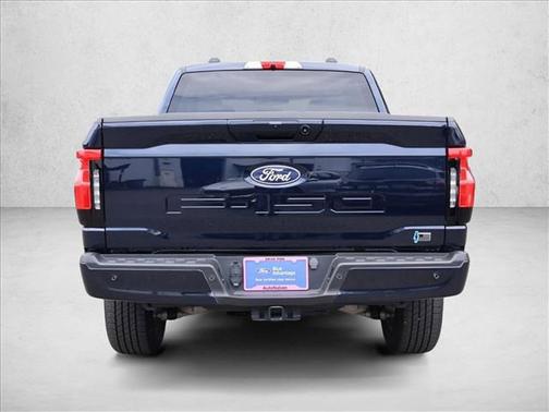Antimatter Blue Metallic 2024 Ford F-150 Lightning Flash