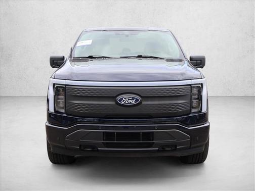 Antimatter Blue Metallic 2024 Ford F-150 Lightning Flash