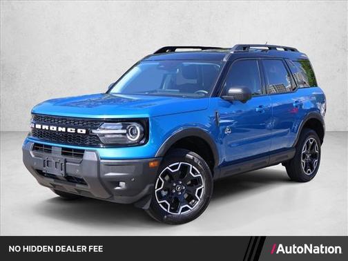 Velocity Blue Metallic 2025 Ford Bronco Sport Outer Banks
